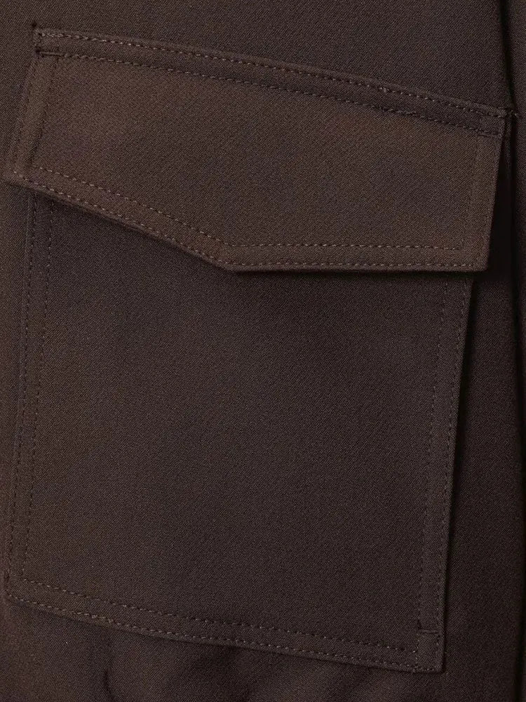 SOERA Ginny Flap Pocket Bomber Jacket - Jackets - 1005009910944019-;MK1773321573600014500 M