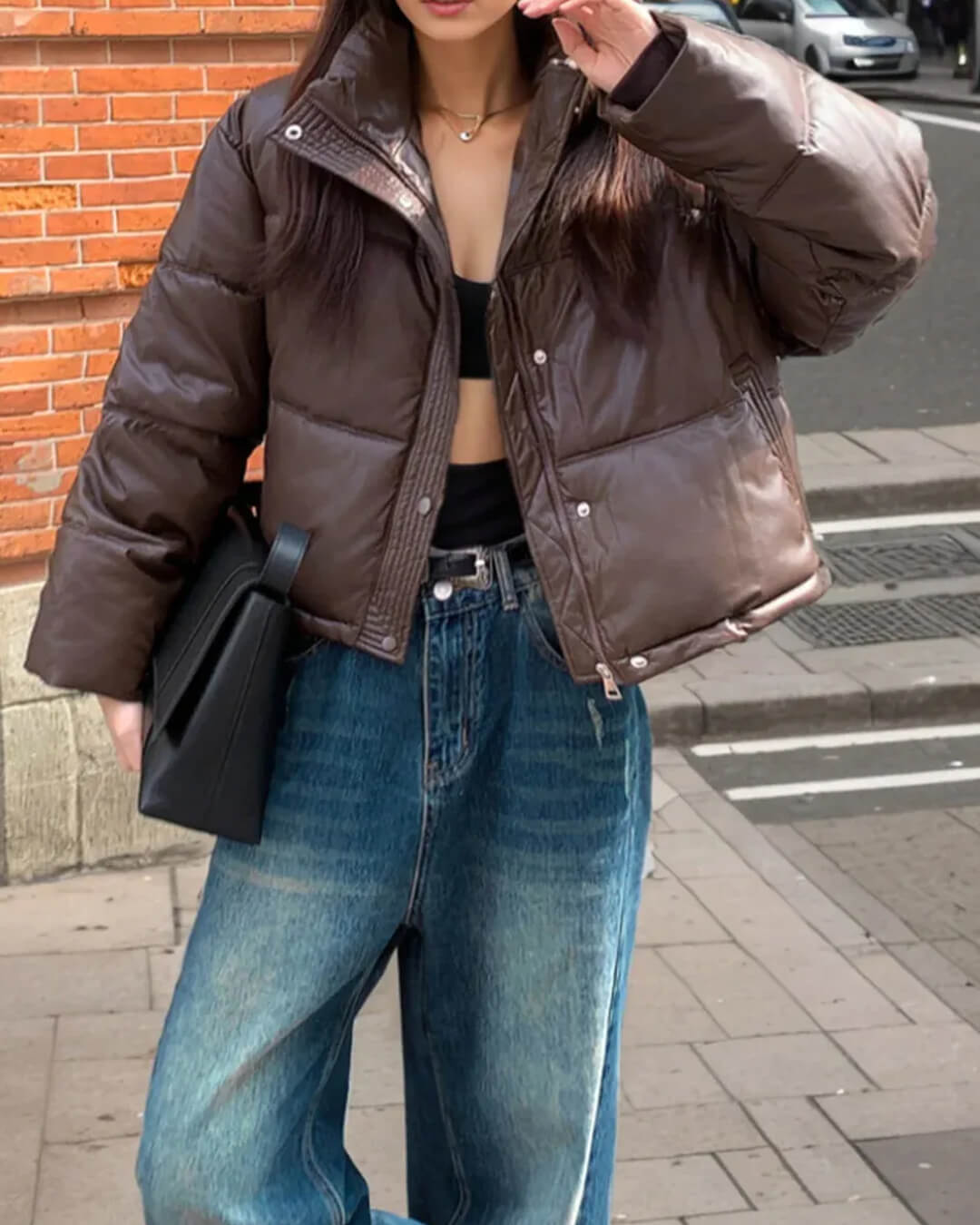 SOERA Mira Puffer Jacket - Jackets - 3256807623832358-;ua1763625119666566723 Coffee M