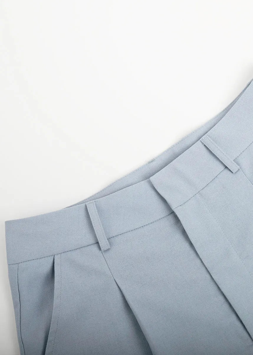 SOERA Bianca Tailored Vest and Shorts Set - Jumpsuit -  Blue S