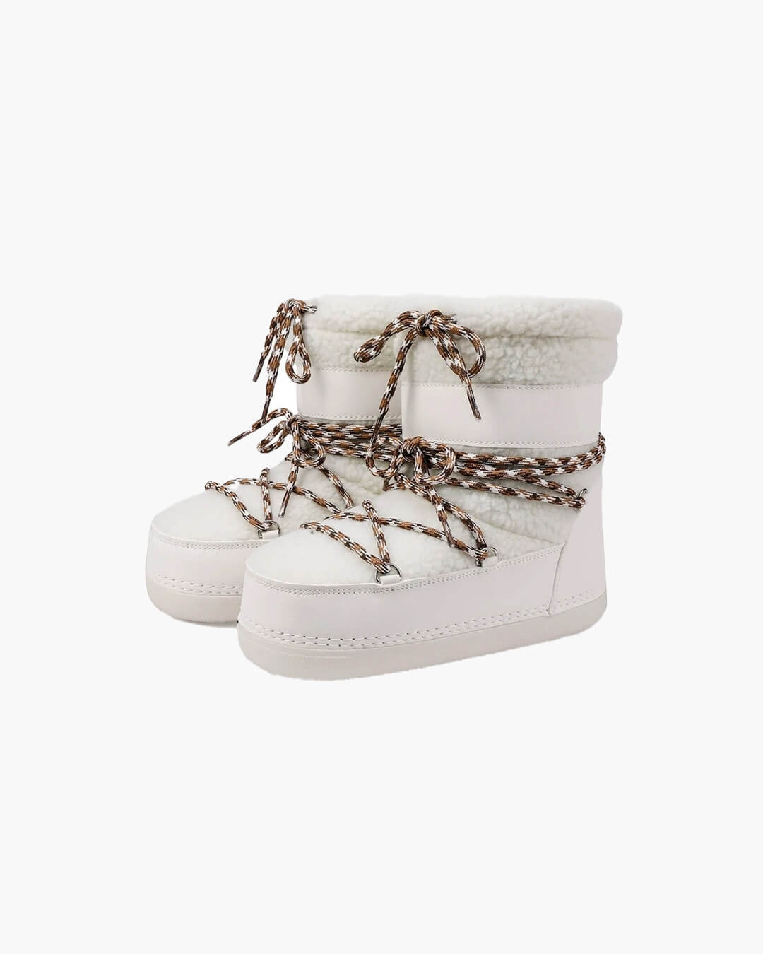 Bottes de neige lacées Natalie