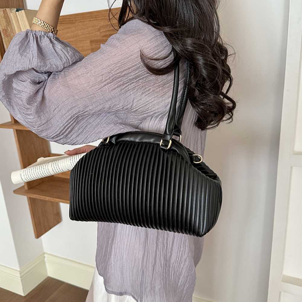 Sac bandoulière plissé Mariana