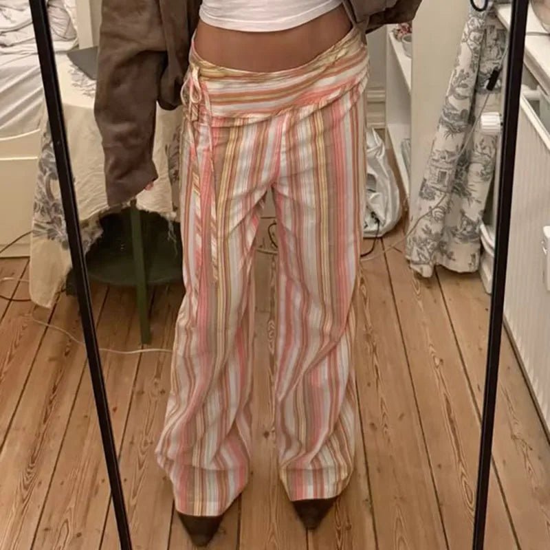SOERA Sienna Striped Palazzo Pants - Pants - SOERA-598979-DEF-OS-52611