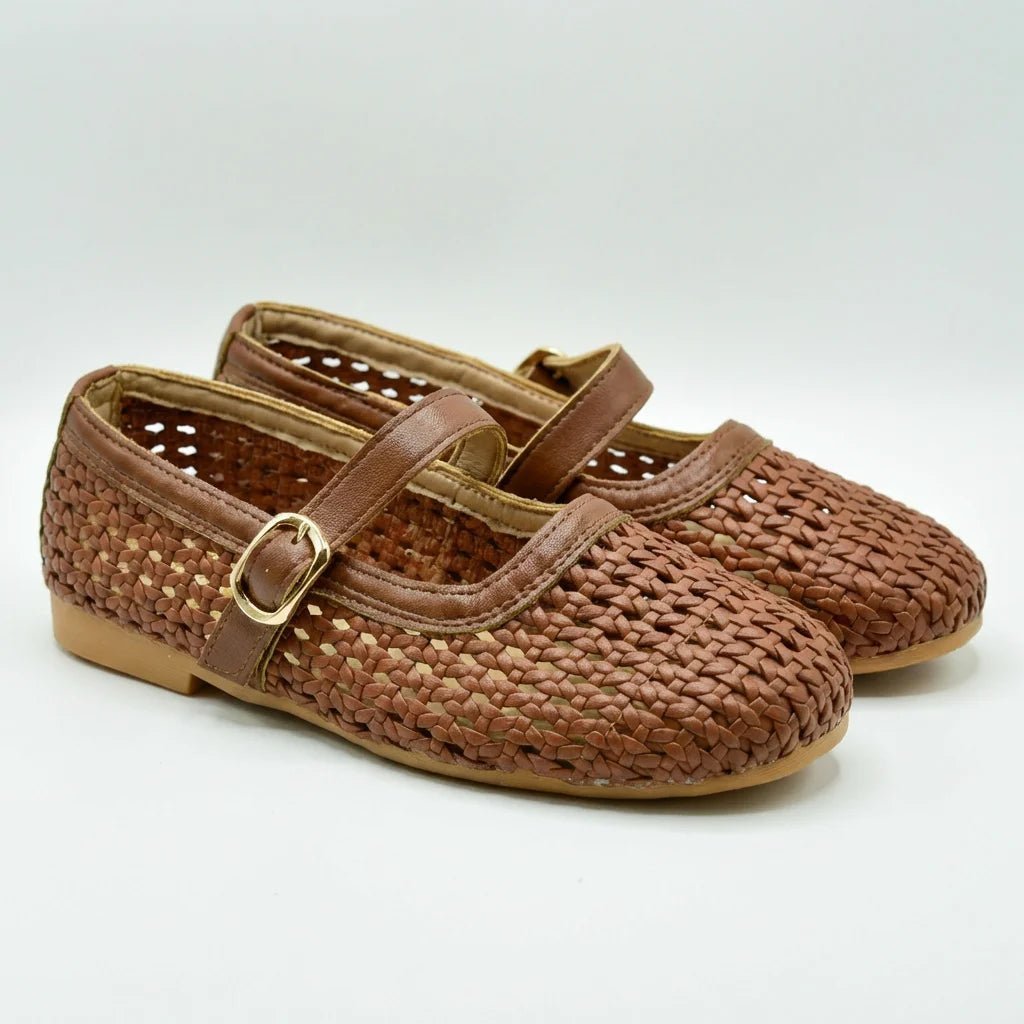 SOERA Beatrice Woven Mesh Mary Jane Flats - Shoes -  36