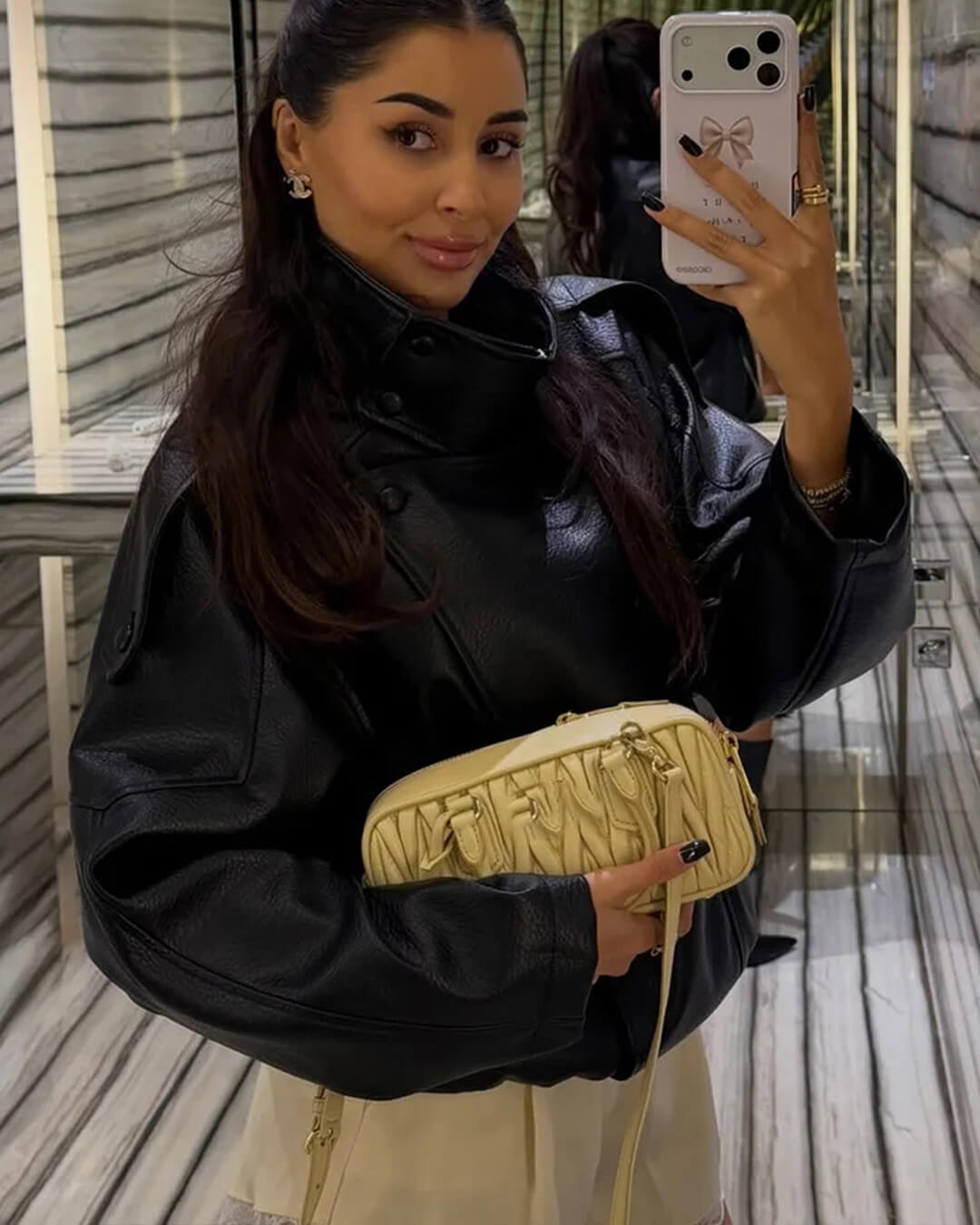 SOERA Davina High Waisted Satin Mini Shorts - Shorts - 1005011766982971-;Sm1774869390684200142 L