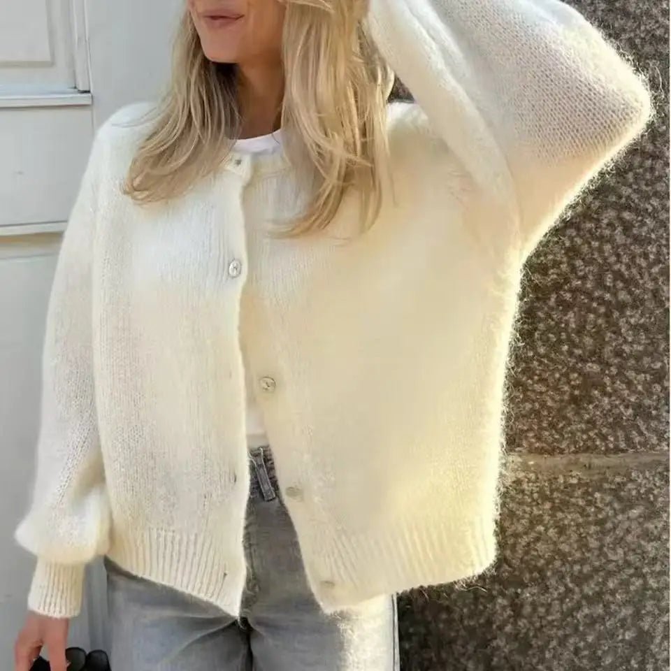 SOERA Hazel Soft Knit Cardigan - Sweaters & Cardigans - 3256809862684170-;CS1763778892232235603 Red S