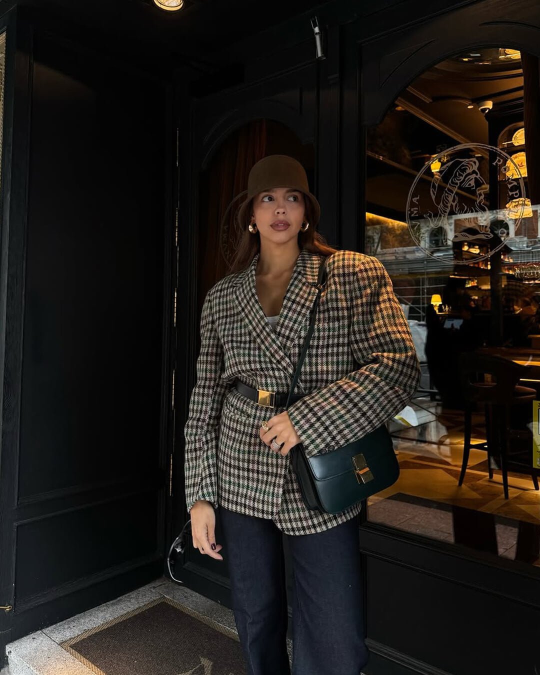 SOERA Kyla Fuzzy Bucket Hat - Winter Hats - 3256809928680127-;cr1764102178339795884 Dark Brown