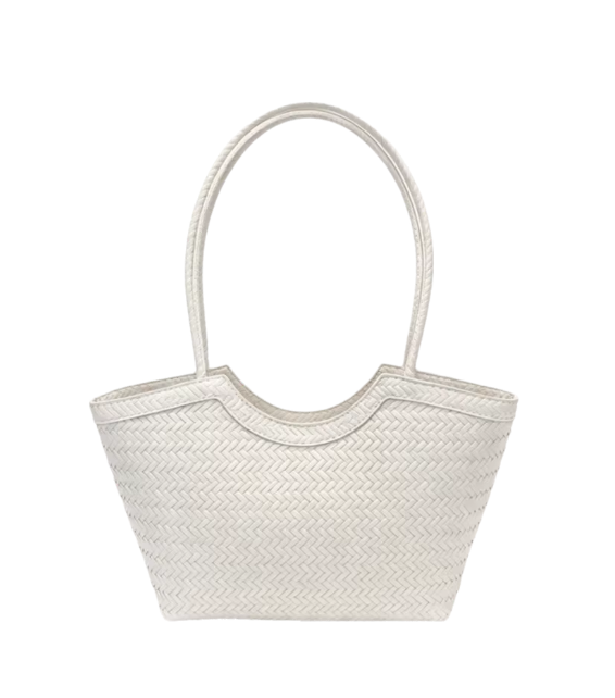 Sac Rica tressé en similicuir